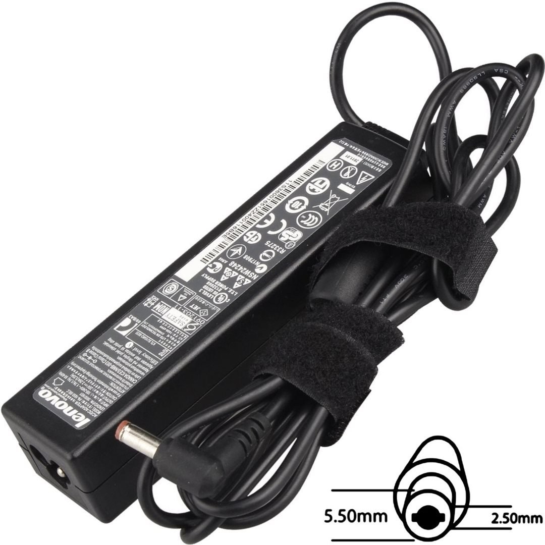 Lenovo napájací adaptér 65W, 20V, 5,5 x 2,5 mm | VÝPREDAJ