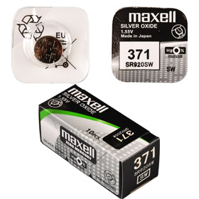4 Batterie Orologio Maxell 371 1,55 V SR920SW SR69 AG6 LR921 - Foto 13