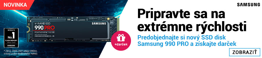 Predobjednajte si SSD Samsung 990 PRO