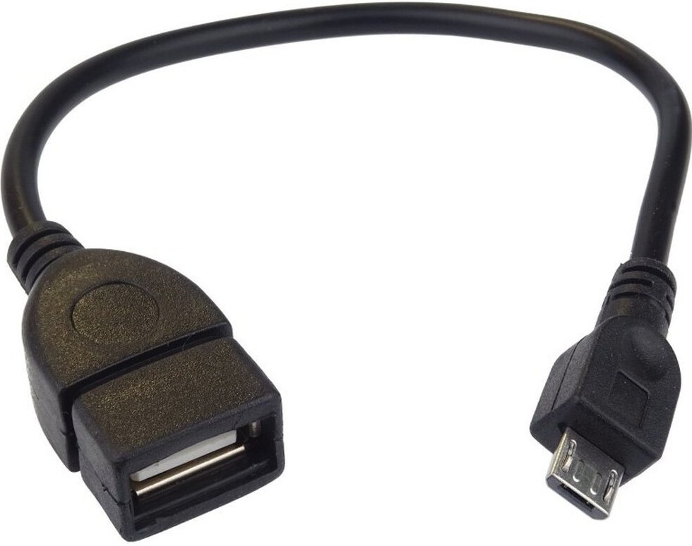 Câble USB femelle / Micro USB mâle OTG – 0,20m