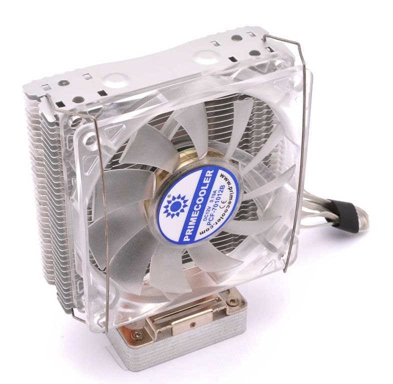 Refroidisseur CPU puissant pour AMD/Intel avec double ventilateur