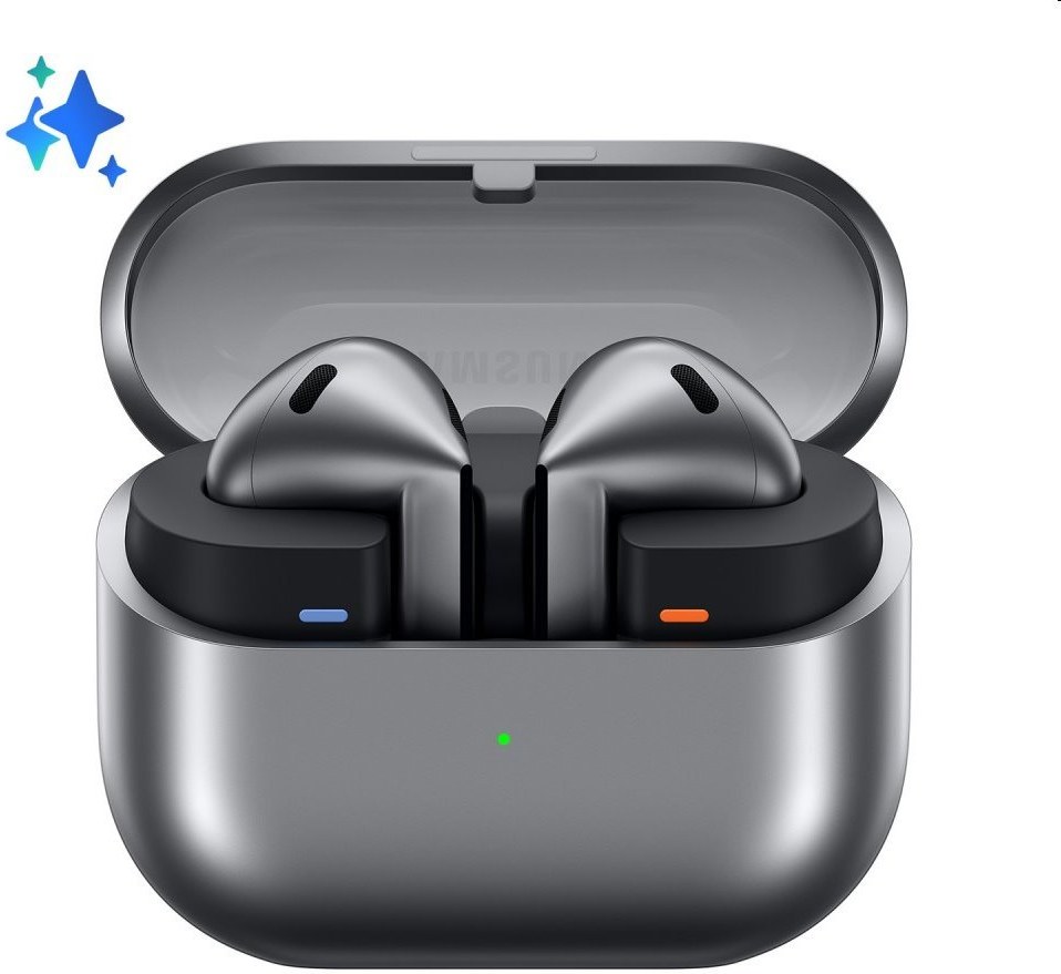 Samsung Galaxy Buds 3, strieborné, (zánovné) | Datacomp.sk