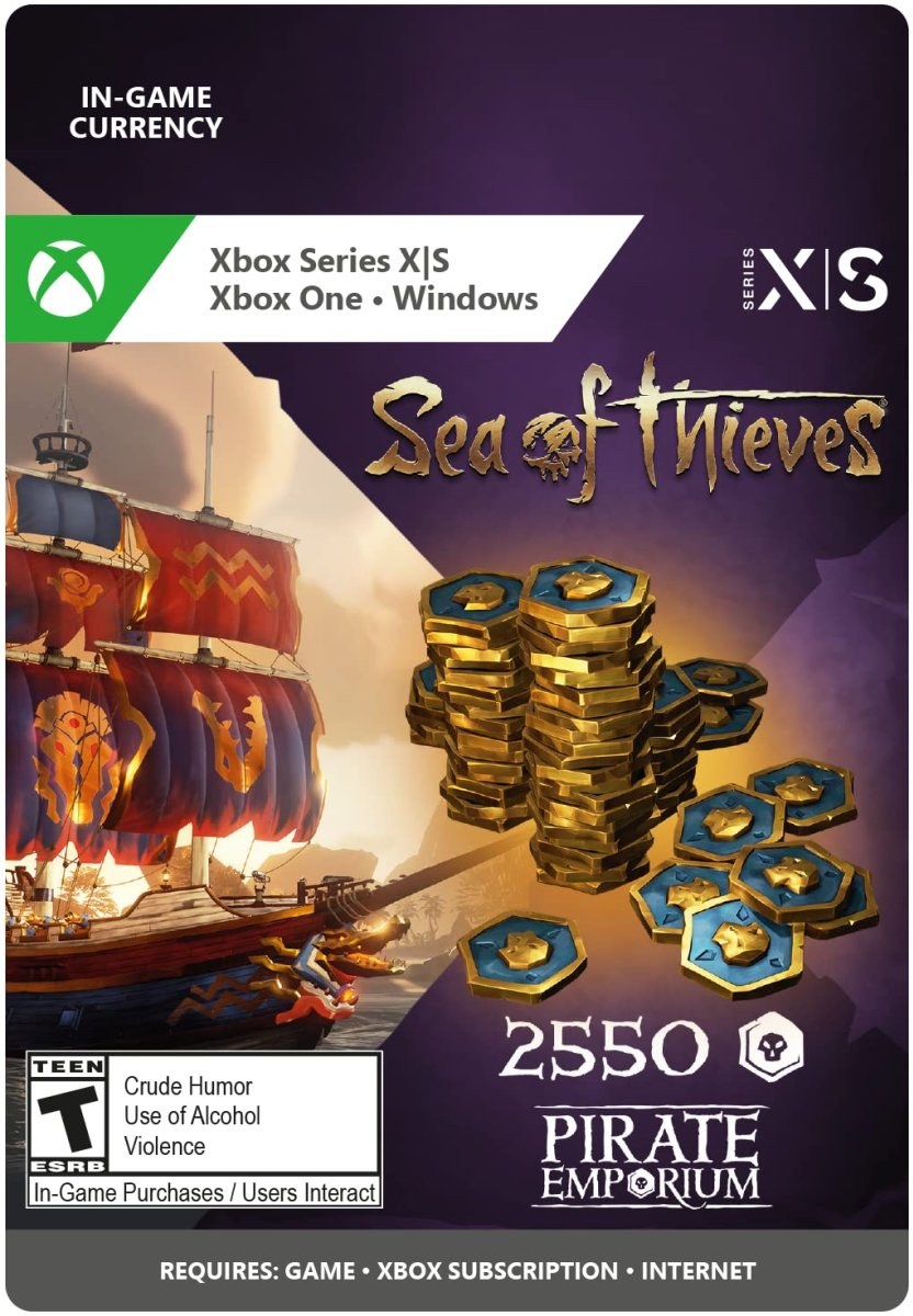 Sea of Thieves Captain’s Ancient Coin Pack 2550 Coins