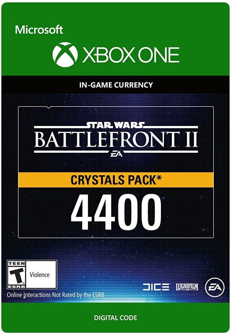 Star Wars Battlefront II 4400 Crystals
