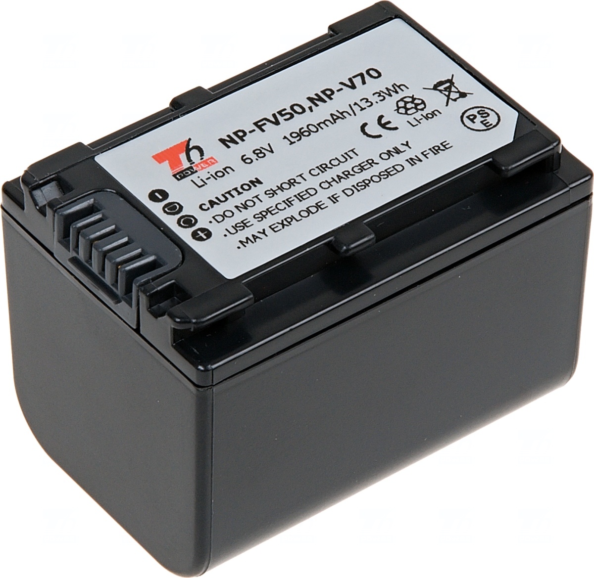 Batteria Ricaricabile Sony NP-FV70 – 6.8V, 1960mAh, 13.3Wh, Li-Ion, Compatibile Originale