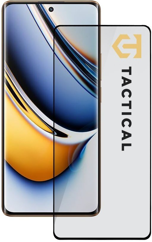 Tactical Glass Shield 5D sklo pre Realme 11 Pro+ 5G, čierne