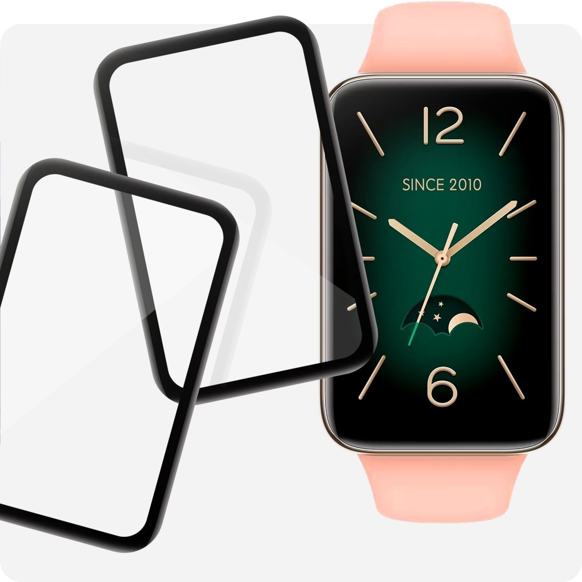 Pack De 3 Protections D'Écran AtFoliX Pour Xiaomi Smart Band 7 Pro - Clair Et Flexible