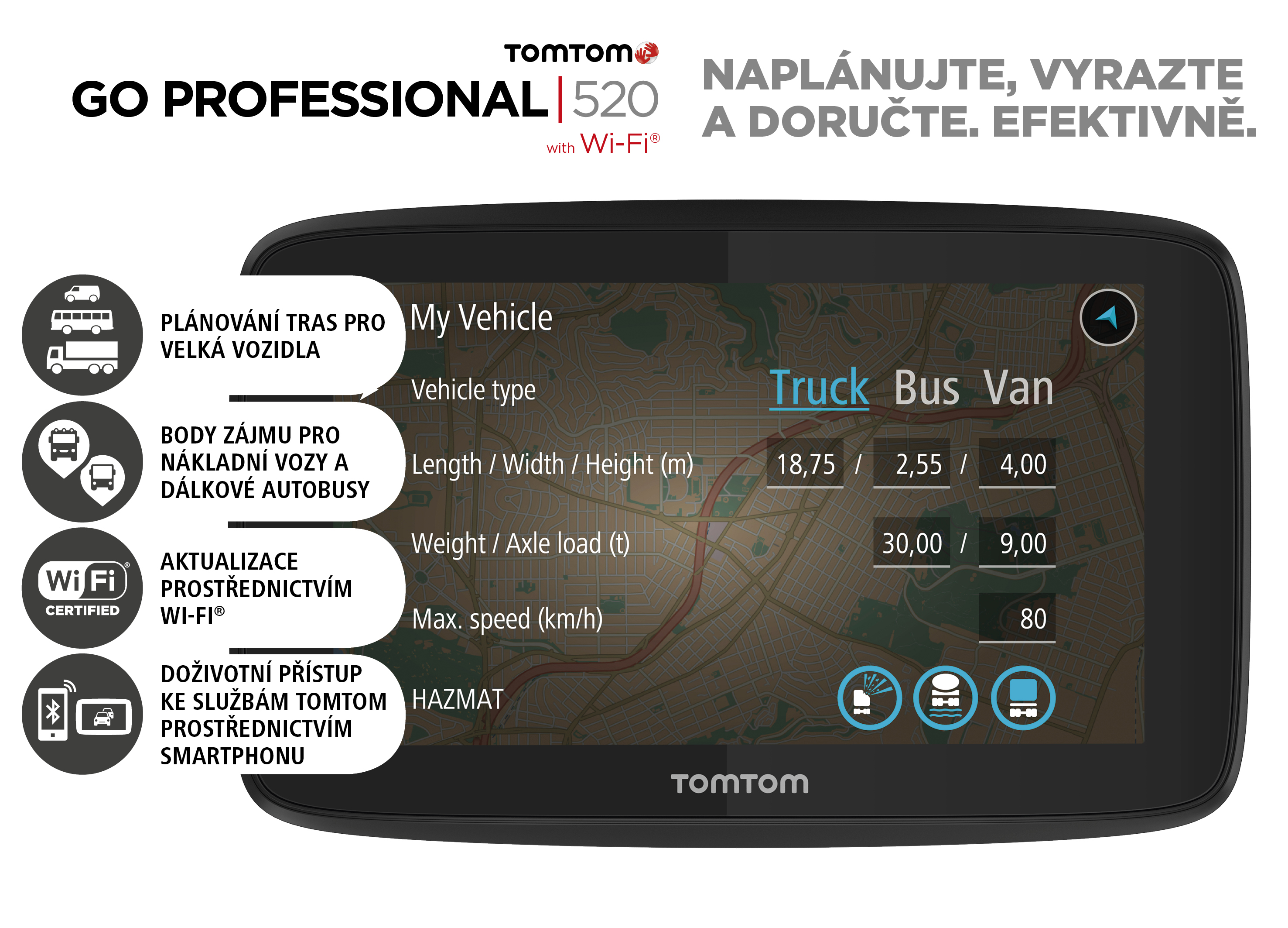 Tomtom Go Professional 520