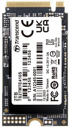 内蔵型SSD Transcend M.2 2242 SSD 2TB TS2TMTE410S Amazon.com: Transcend 2TB M.2 2242 SSD, Up to 5000MB/s, PCIe