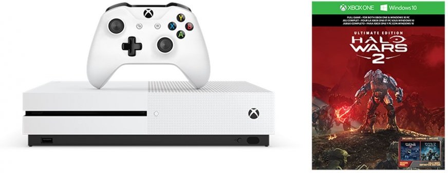 XBOX ONE S 1TB Halo Wars Ultimate Edition VÝPREDAJ - Main Image